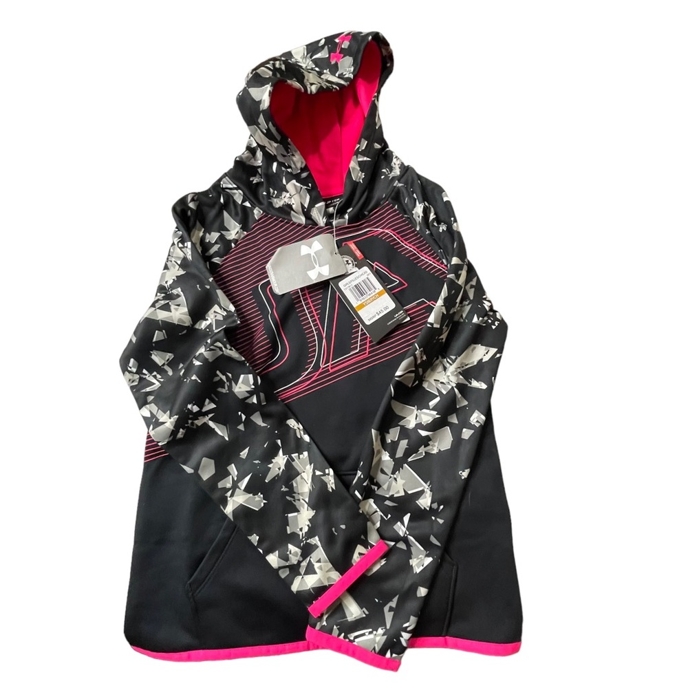 Under Armour Girls Hoodie Sweater Size YSM/P/CH - Picture 5 of 16